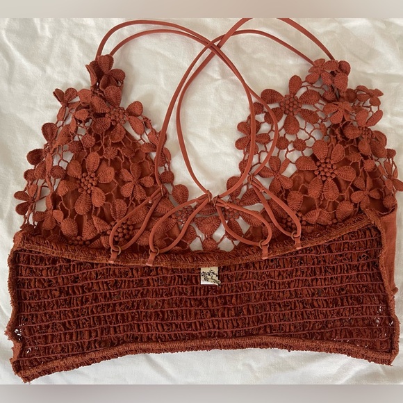 NWOT Free People Miss Dazie Bralette Coconut Shell - Picture 8 of 11